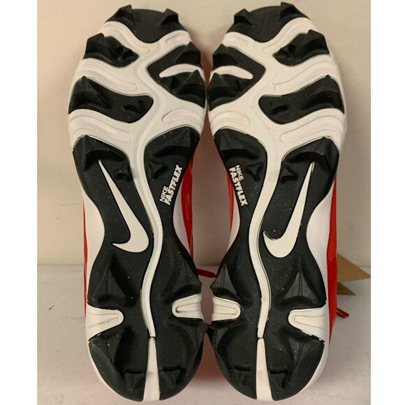 Nike Alpha Menace 3 Men's Size 11 Shark Red-White Football Cleats - Picture 7 of 8